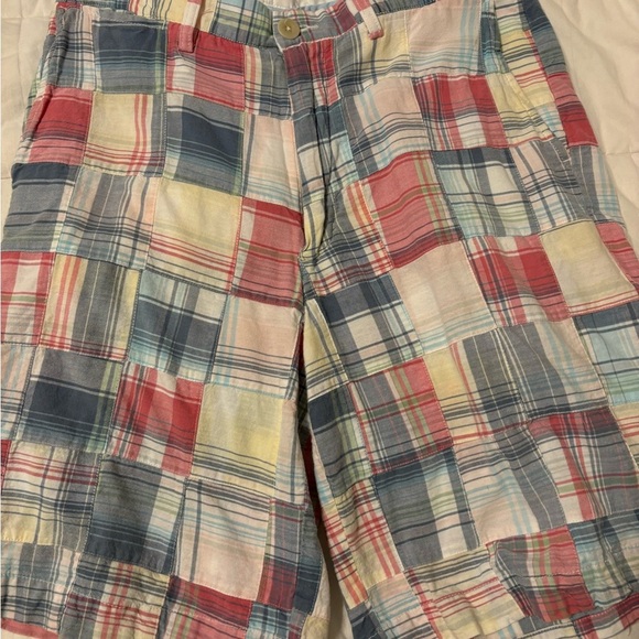 Roundtree & Yorke plaid shorts 32 - Picture 2 of 7